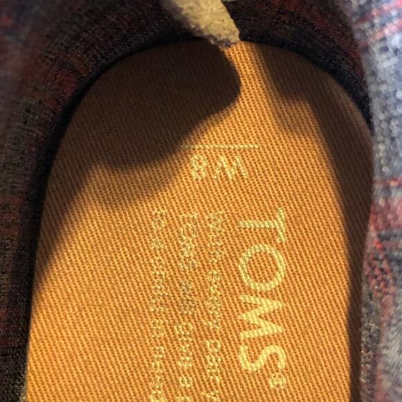 TOMS Leila Bootie U.S. Women's Size 8 Oxford Tan Suede Embossed Tassel Detail - Picture 8 of 8